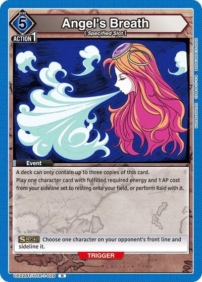 Angel's Breath - UE02BT/HTR-1-029 (Foil, Rare)