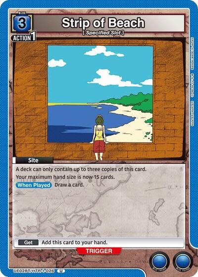 Strip of Beach - UE02BT/HTR-1-026 (Normal, Uncommon)
