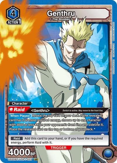 Genthru (023) - UE02BT/HTR-1-023 (Foil, Super Rare)