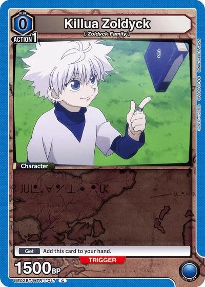 Killua Zoldyck (017) - UE02BT/HTR-1-017 (Normal, Common)