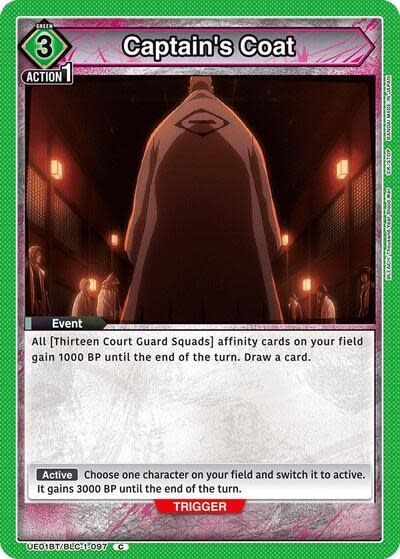 Captain's Coat - UE01BT/BLC-1-097 (Normal, Common)