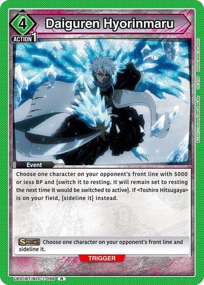 Daiguren Hyorinmaru - UE01BT/BLC-1-096 (Foil, Rare)