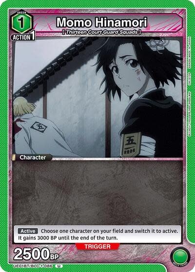 Momo Hinamori - UE01BT/BLC-1-086 (Normal, Uncommon)