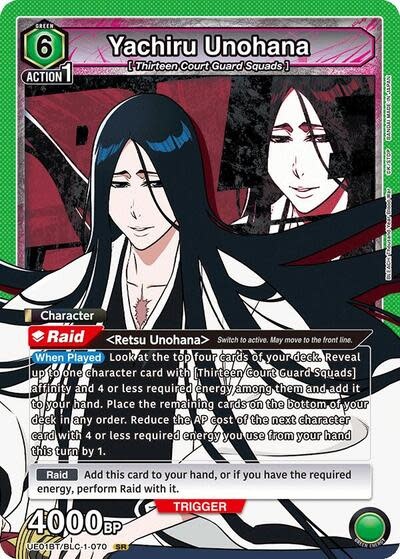 Yachiru Unohana (070) - UE01BT/BLC-1-070 (Foil, Super Rare)
