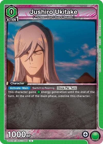 Jushiro Ukitake - UE01BT/BLC-1-069 (Normal, Uncommon)