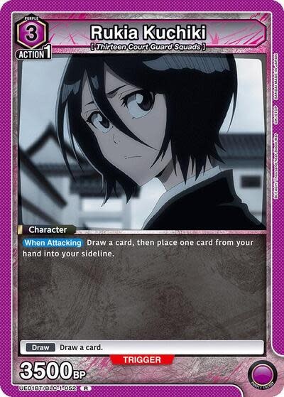 Rukia Kuchiki (052) - UE01BT/BLC-1-052 (Foil, Rare)