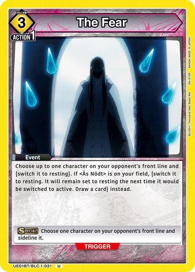 The Fear - UE01BT/BLC-1-031 (Normal, Uncommon)