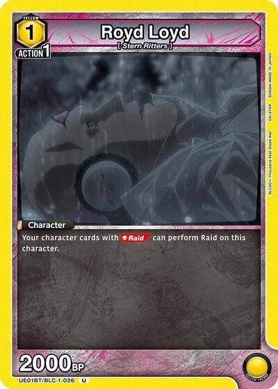 Royd Loyd - UE01BT/BLC-1-026 (Normal, Uncommon)