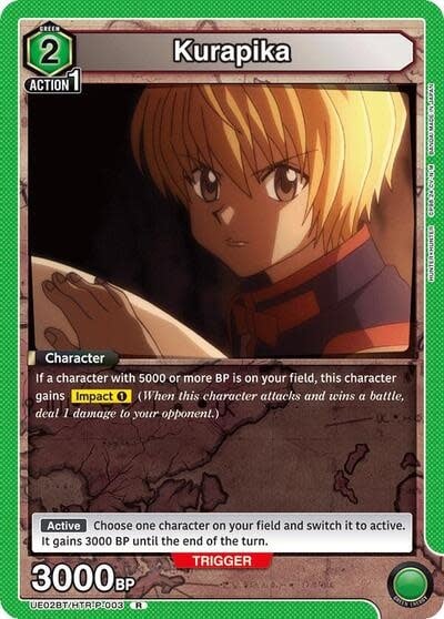 Kurapika (003) - UE02BT/HTR-P-003 (Foil, Rare)