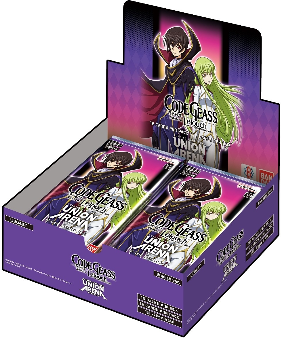 Union Arena  Code Geass Lelouch of the Rebellion Booster Pack