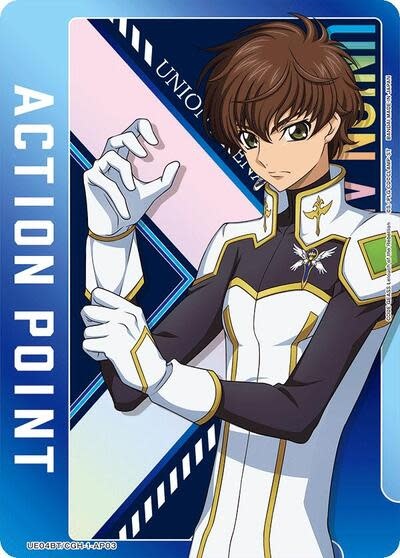 Action Point Card (AP03) (Suzaku Kururugi) - UE04BT/CGH-1-AP03 (Normal, Action Point)
