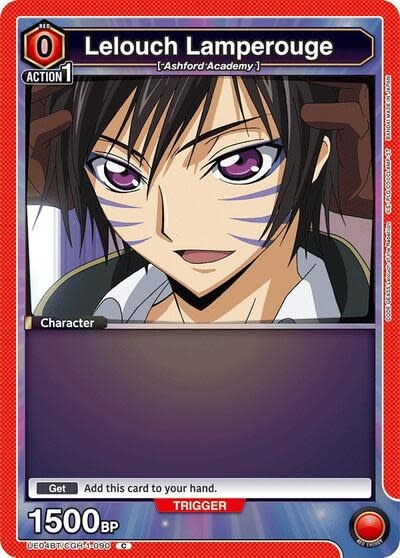 Lelouch Lamperouge (090) - UE04BT/CGH-1-090 (Normal, Common)
