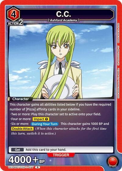 C.C. (077) - UE04BT/CGH-1-077 (Foil, Rare)