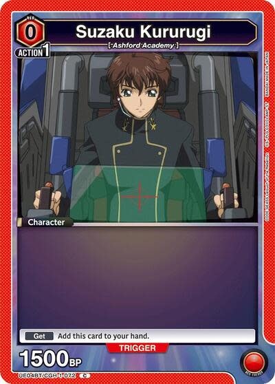 Suzaku Kururugi (072) - UE04BT/CGH-1-072 (Normal, Common)