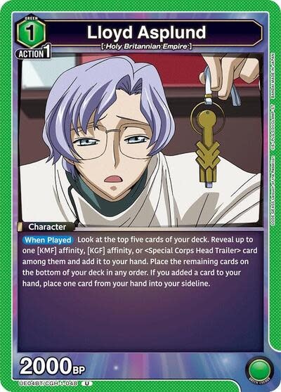 Lloyd Asplund - UE04BT/CGH-1-048 (Normal, Uncommon)
