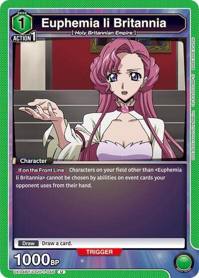 Euphemia li Britannia (046) - UE04BT/CGH-1-046 (Normal, Uncommon)
