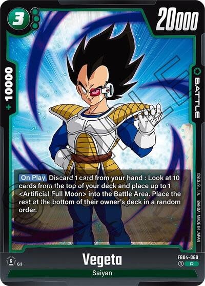 Vegeta - FB04-069 (Holofoil, Rare)