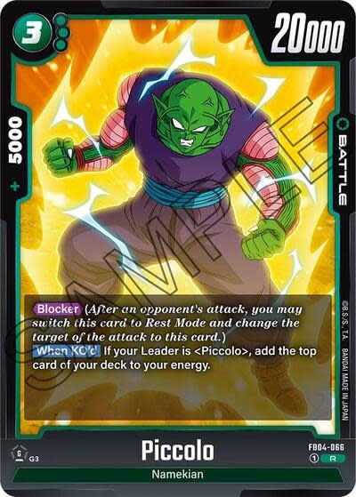 Piccolo - FB04-066 (Holofoil, Rare)