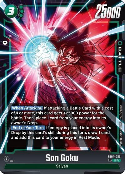 Son Goku - FB04-059 (Holofoil, Super Rare)