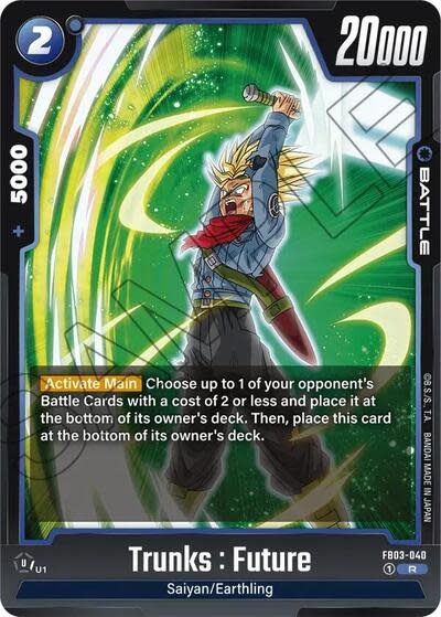 Trunks : Future - FB03-040 (Holofoil, Rare)