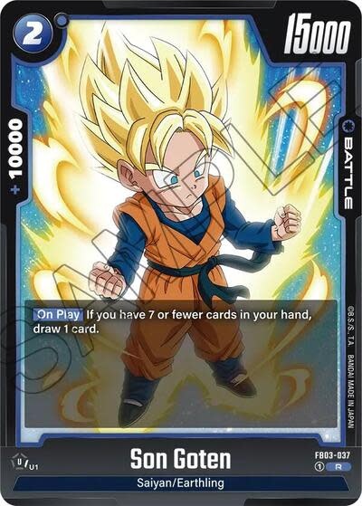 Son Goten - FB03-037 (Holofoil, Rare)