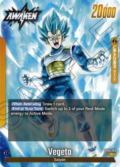 Vegeta - FB02-105 (Normal, Leader)