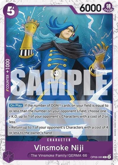 Vinsmoke Niji (OP06-065) (Jolly Roger Foil) (Foil, R)