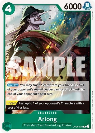 Arlong - OP06-023 (Foil, R)