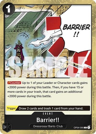 Barrier!! (Jolly Roger Foil) - OP04-095 (Foil, C)