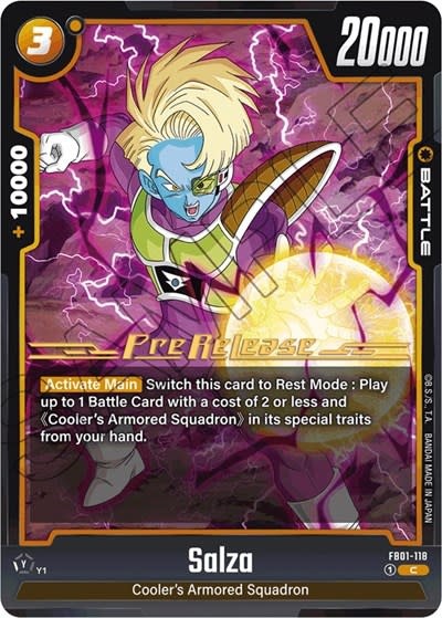 Salza - FB01-118 (Pre-Release Event) (Normal, Common)