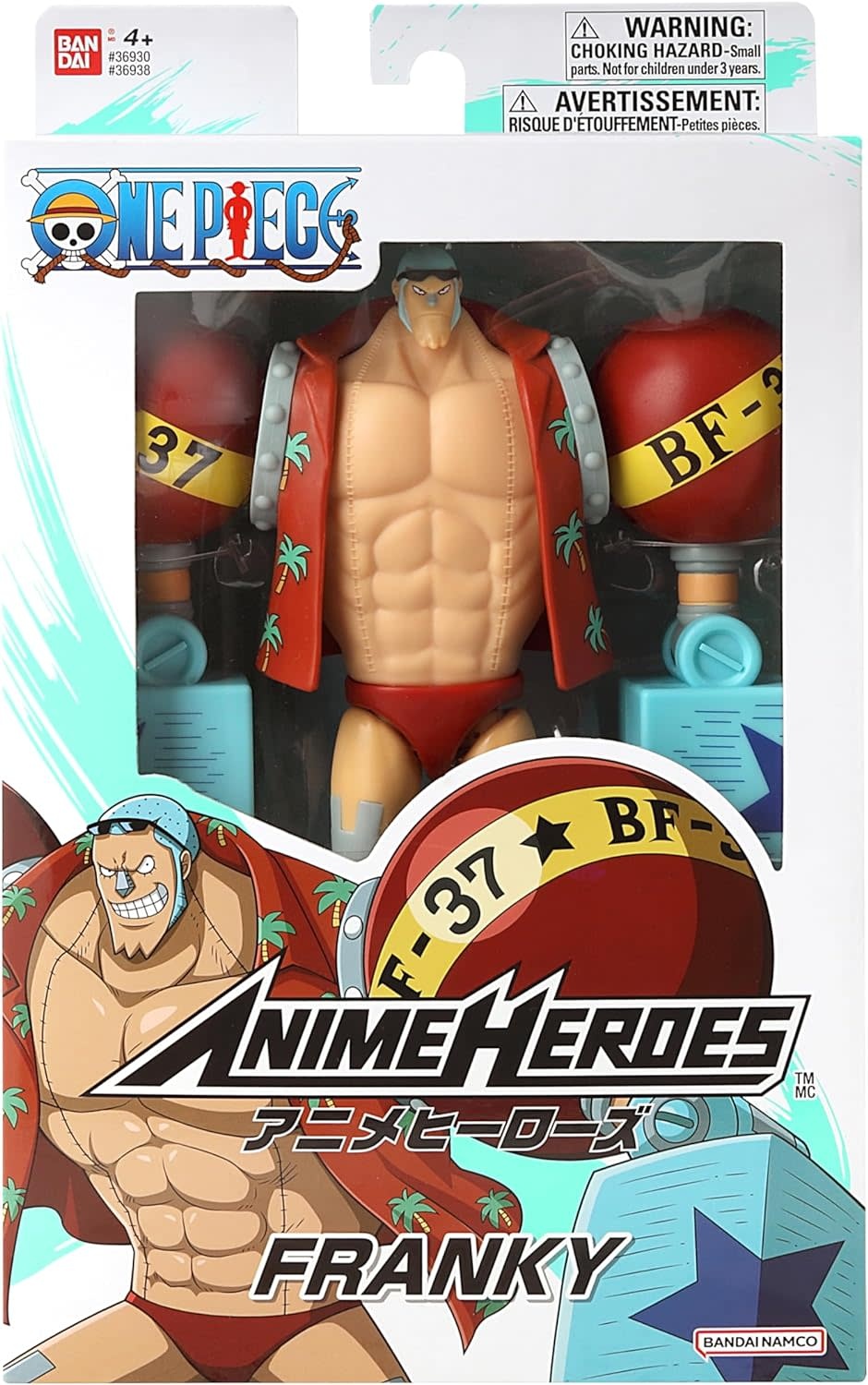 Bandai Anime Heroes One Piece - Franky Action Figure