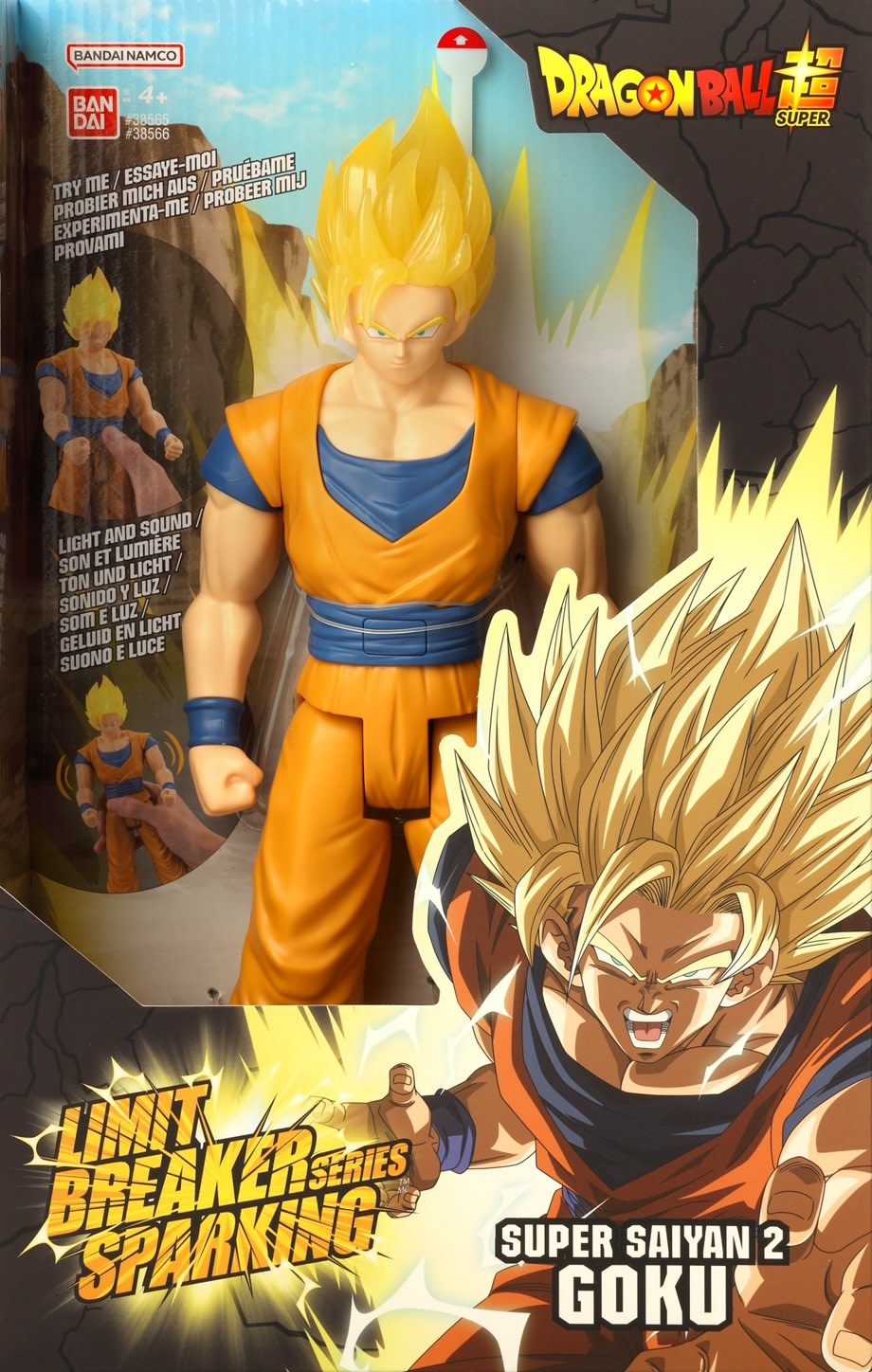 Bandai Limit Breaker Series-Super Saiyan 2 Goku 12"