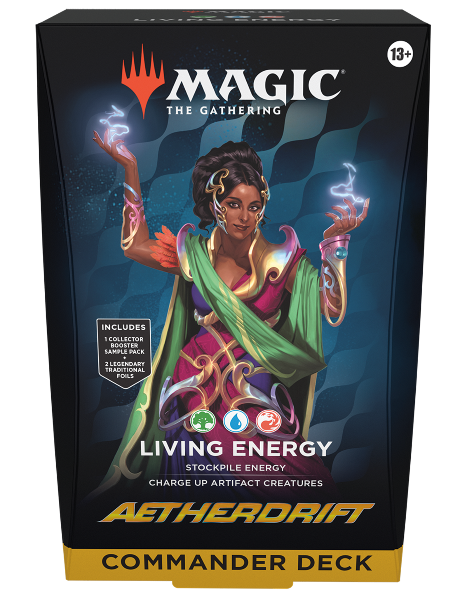 Wizards of the Coast Magic: The Gathering - Aetherdrift - Living Energy Commander Deck