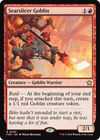 Searslicer Goblin - 93 (Foil, R)