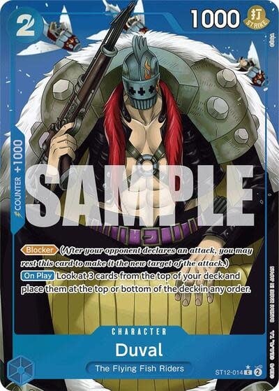 Duval (Full Art) - ST12-014 (Foil, C)