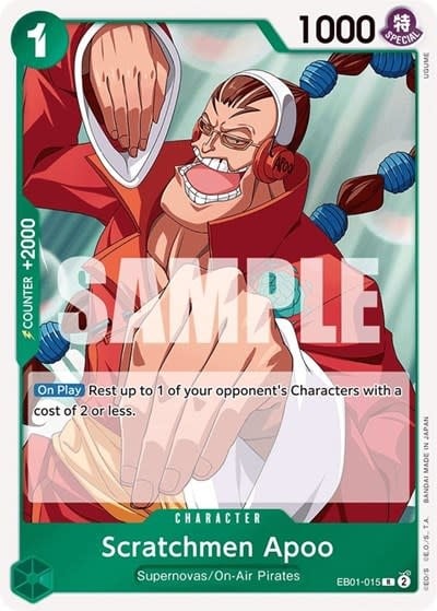 Scratchmen Apoo - EB01-015 (Foil, R)