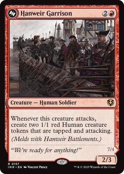 Hanweir Garrison - 157 (Foil, R)