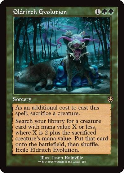 Eldritch Evolution (Retro Frame) - 410 (Foil, R)