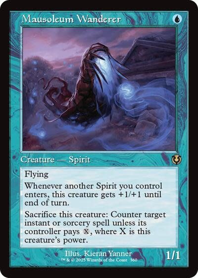 Mausoleum Wanderer (Retro Frame) - 360 (Foil, R)