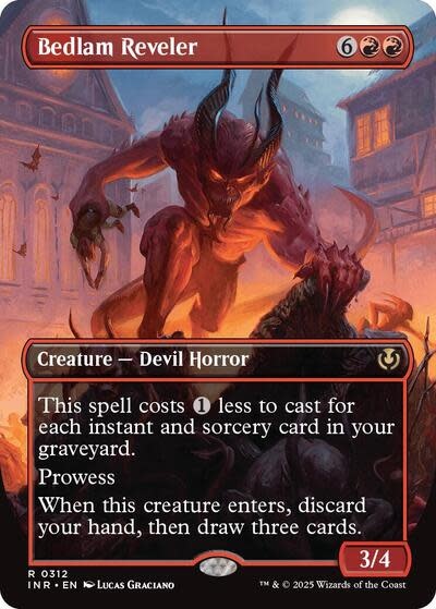 Bedlam Reveler (Borderless) - 312 (Normal, R)
