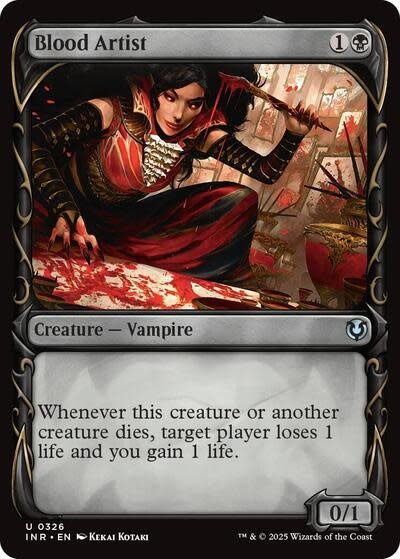 Blood Artist (Showcase) - 326 (Foil, U)
