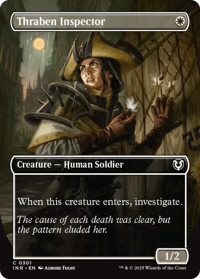 Thraben Inspector (Borderless) - 301 (Normal, C)
