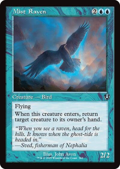 Mist Raven (Retro Frame) - 362 (Normal, U)