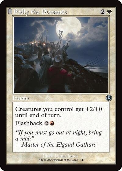 Rally the Peasants (Retro Frame) - 347 (Normal, U)