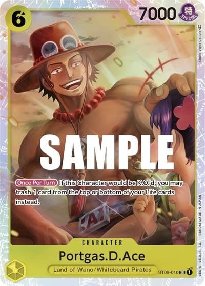 Portgas.D.Ace - ST09-010 (Foil, SR)