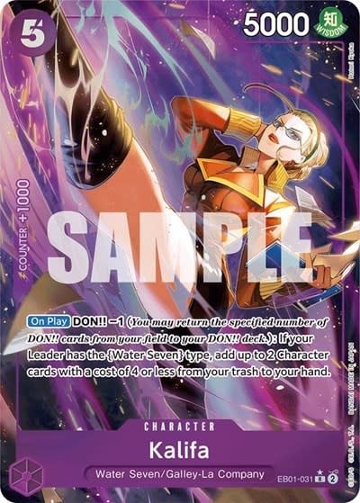 Kalifa (Alternate Art) - EB01-031 (Foil, R)