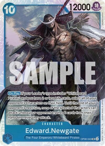 Edward.Newgate - OP08-043 (Foil, SR)