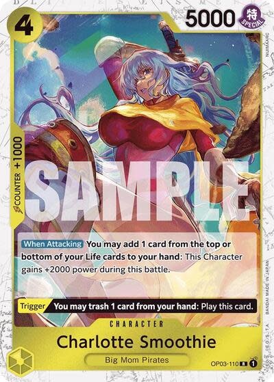 Charlotte Smoothie (Jolly Roger Foil) - OP03-110 (Foil, R)