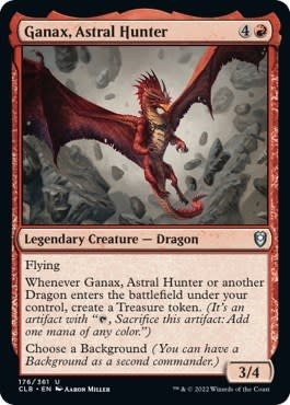 Ganax, Astral Hunter - 176 (Foil, U)