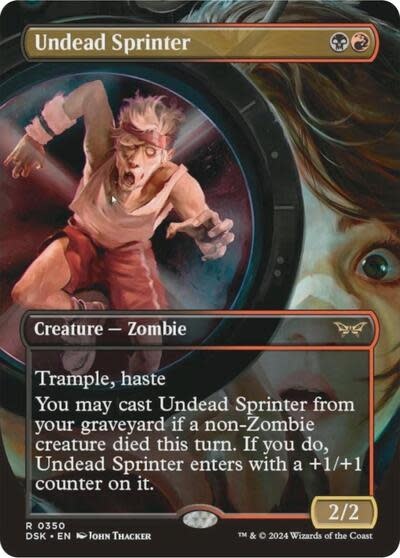 Undead Sprinter (Borderless) - 350 (Normal, R)